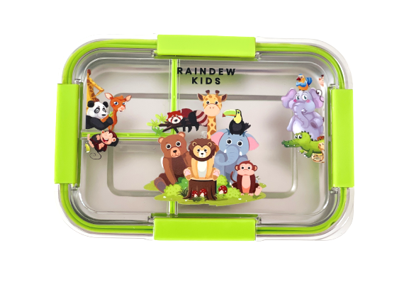 Stainless Steel Bento Box - Safari