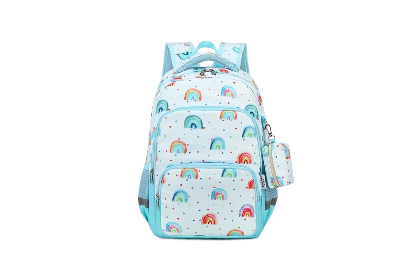 Backpack and Lunch-bag Set (Rainbow)