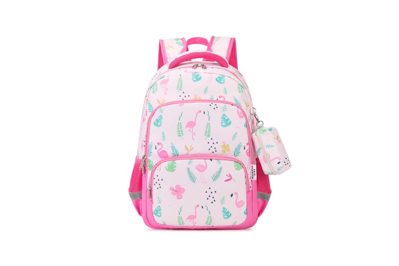 Backpack and Lunch-bag Set (Flamingo)