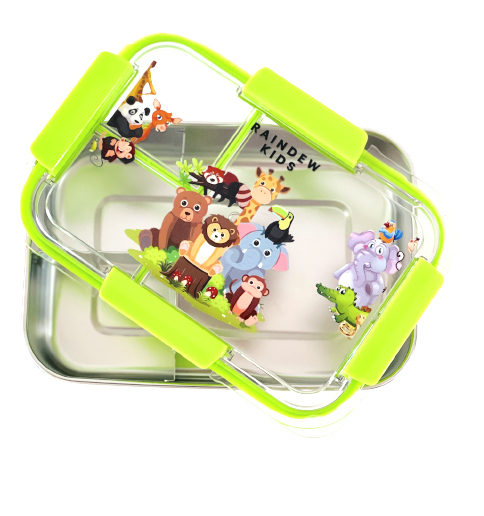 Stainless Steel Bento Box - Safari