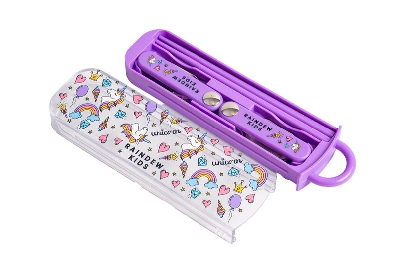 Cutlery Set - Purple