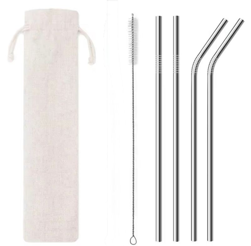 Eco-friendly straw set