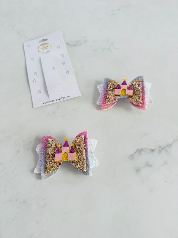 Hair Clips - Castle