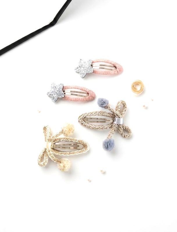 Hair Clips (Set of 4)