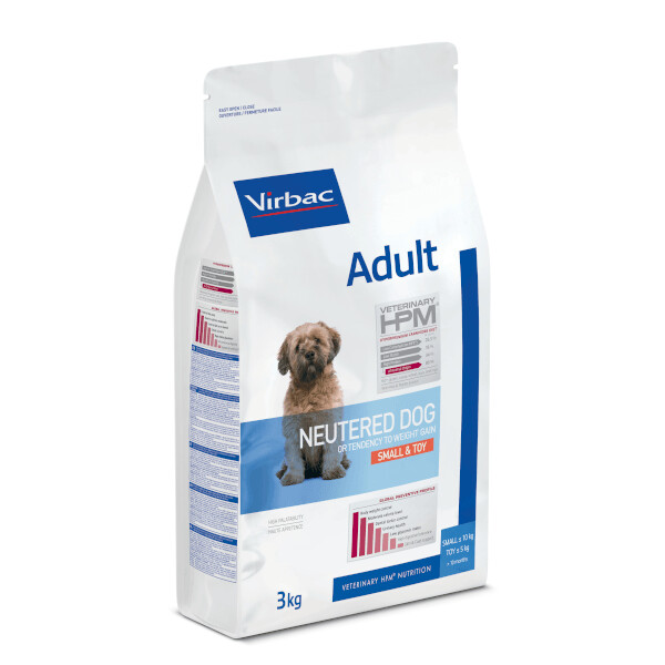 Virbac Adult Dog Neutered Small & Toy 3kg.