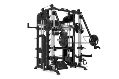Máquina Smith Multifunctional Newton Fitness Black Series BLK-5000 - Montaje Gratis