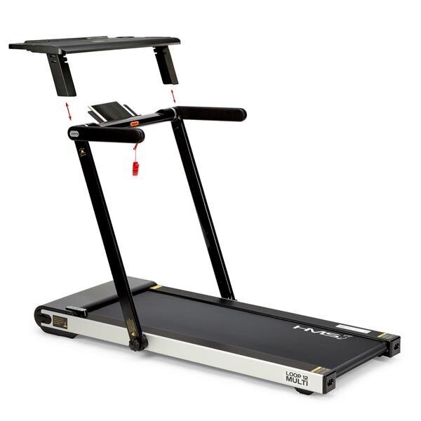 CINTA DE CORRER ELÉCTRICA CON SOPORTE LAPTOP LOOP12 HMS