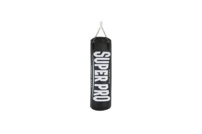 Saco de Boxeo Clásico Super Pro Combat Gear Negro, Longitud: 120 CM