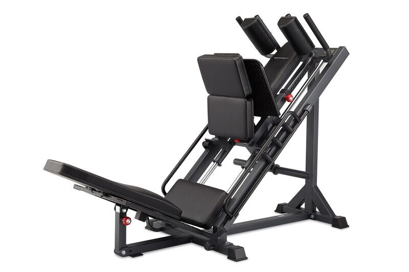 Máquina Prensa de Piernas+Sentadilla Hack Profesional BodyCraft F660