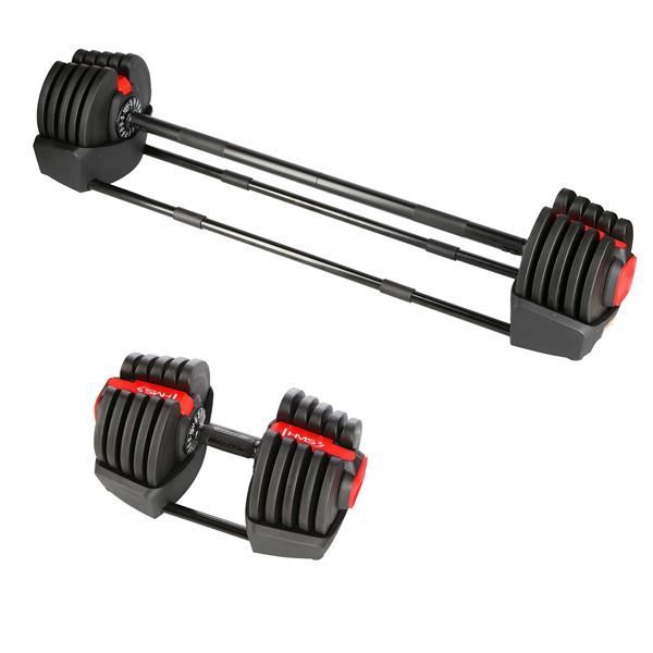 SET 2 EN 1 DE MANCUERNA 40 KGS HMS SGR40 PRO