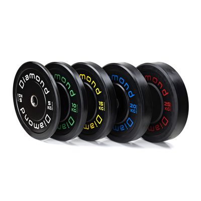 DICOS BUMPER PROFESIONALES DE CAUCHO VIRGEN DIAMOND FITNESS