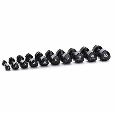 SET MANCUERNAS PROFESIONALES DE VINILO  1-10 KG DIAMOND FITNESS