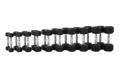 SET MANCUERNAS HEXAGONAKLES DE 1 A 10 KG