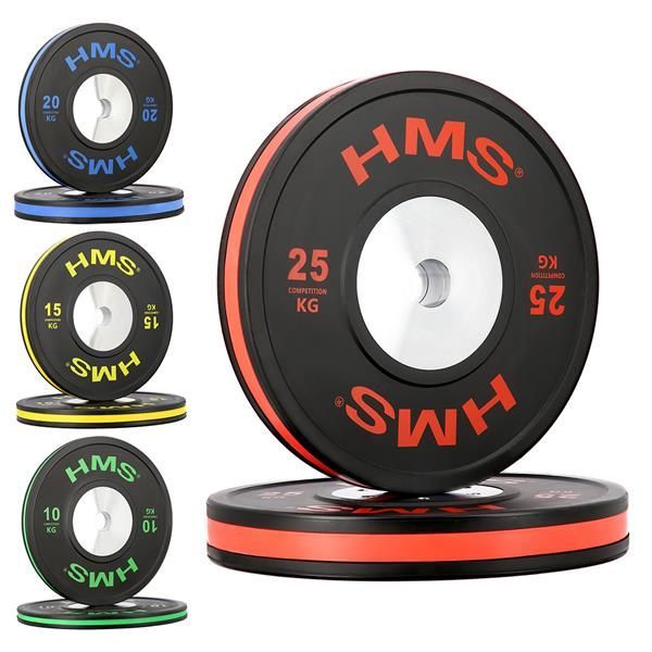 SET 140KG DEISCOS BUMPER COMERCIALES HMS BTBR