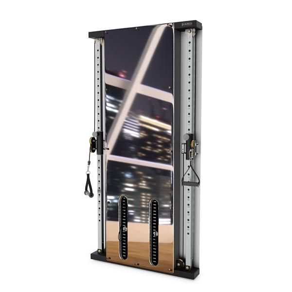 MÁQUINA DE DOBLE POLEA DE PARED COMERCIAL ESPEJO HMS BS302
