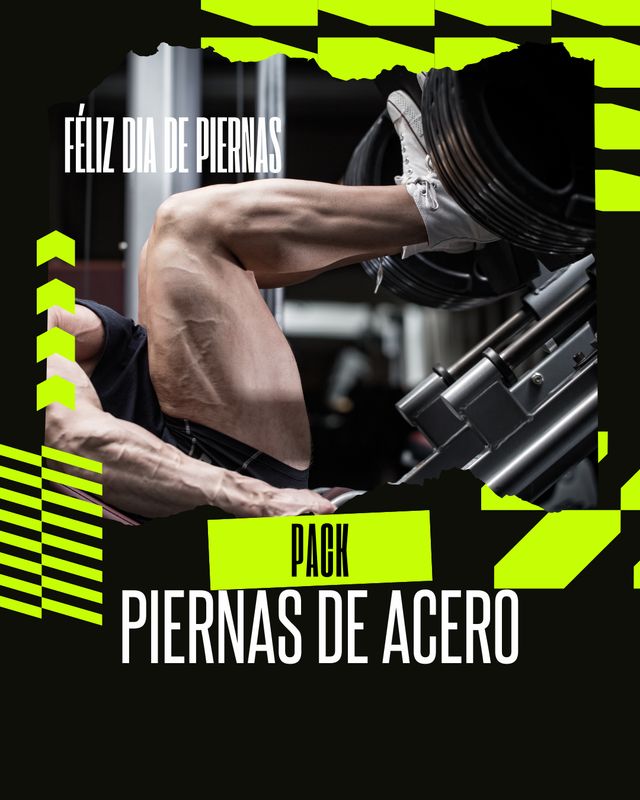 PACK PIERNAS DE ACERO