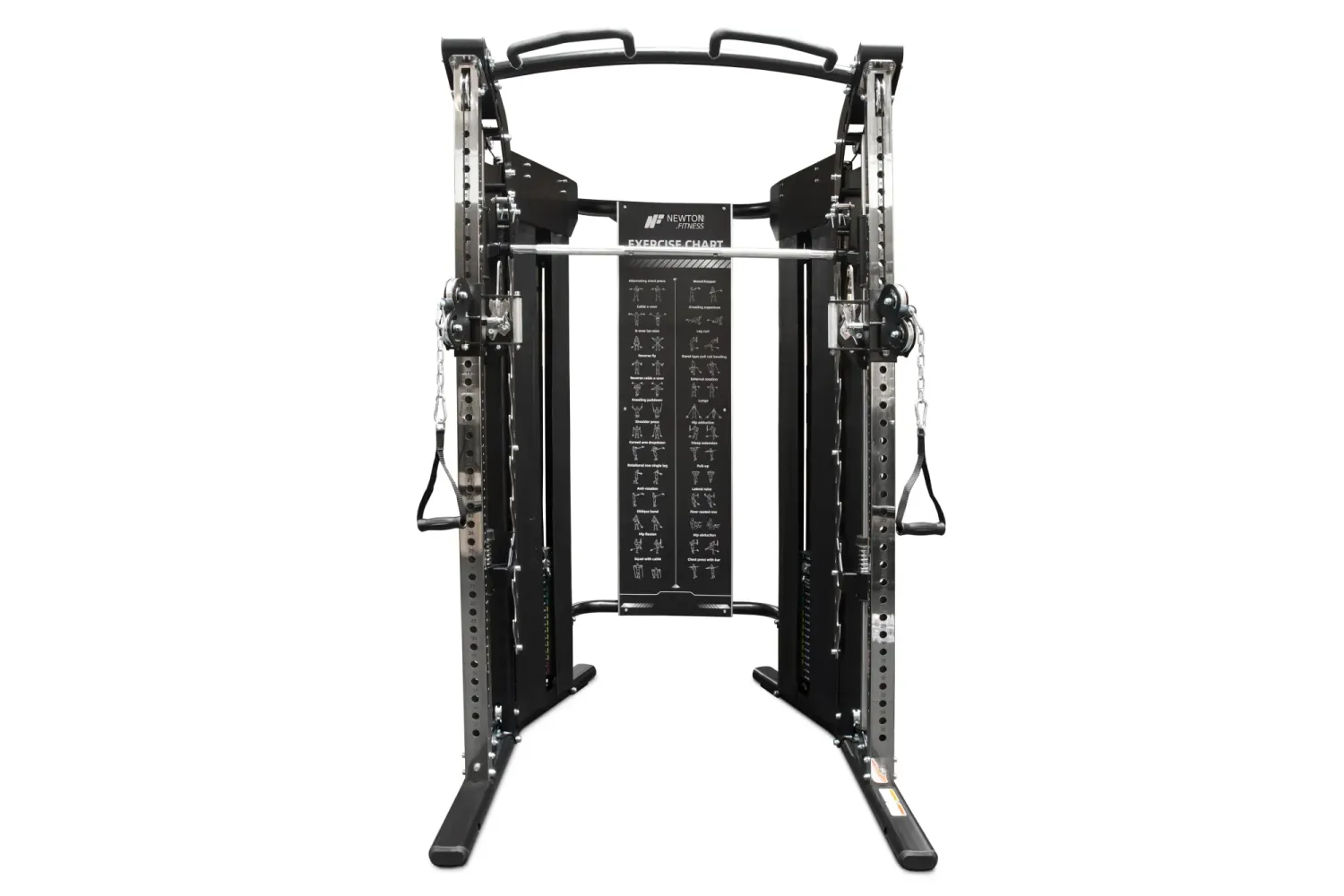 COMMERCIAL SMITH POWER RACK NEWTON FITNESS  CSR-5000 - CON PLACA DE PIERNAS
