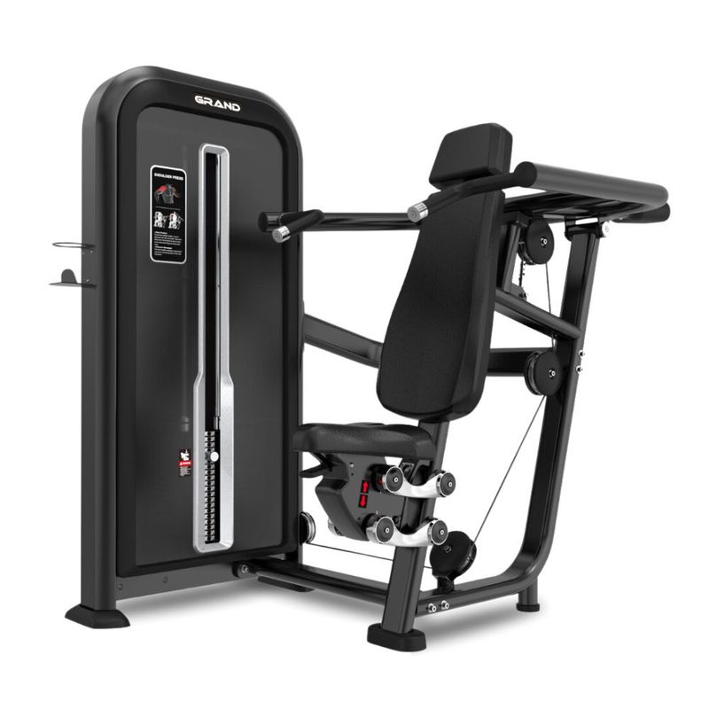 MÁQUINA PRESS DE HOMBROS COMERCIAL GRAND FITNESS – SERIE X-LINE