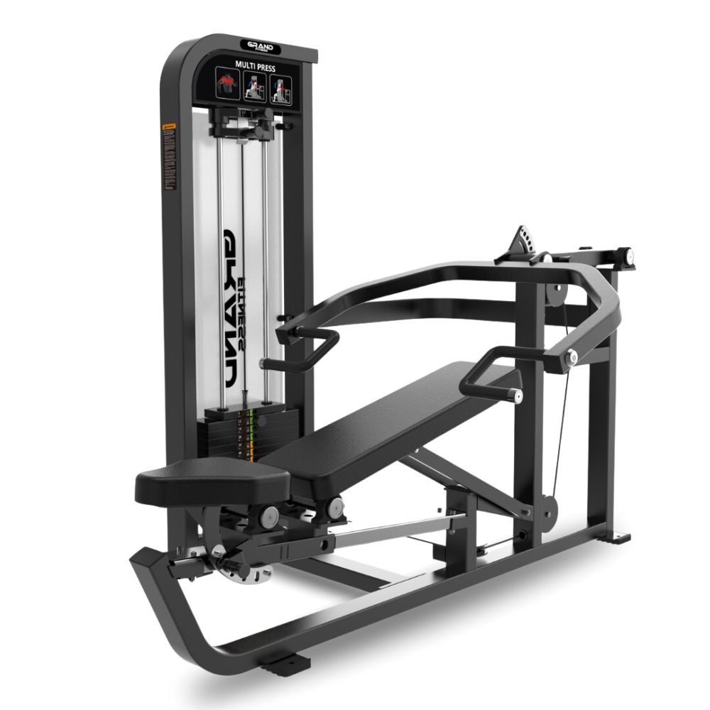 MÁQUINA DUAL DE PRESS DE PECHO Y HOMBROS COMERCIAL GRAND FITNESS