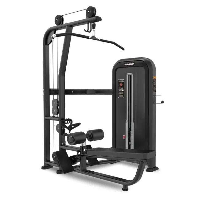 MÁQUINA COMERCIAL JALÓN LUMBAR Y REMO BAJO X-LINE GRAND FITNESS