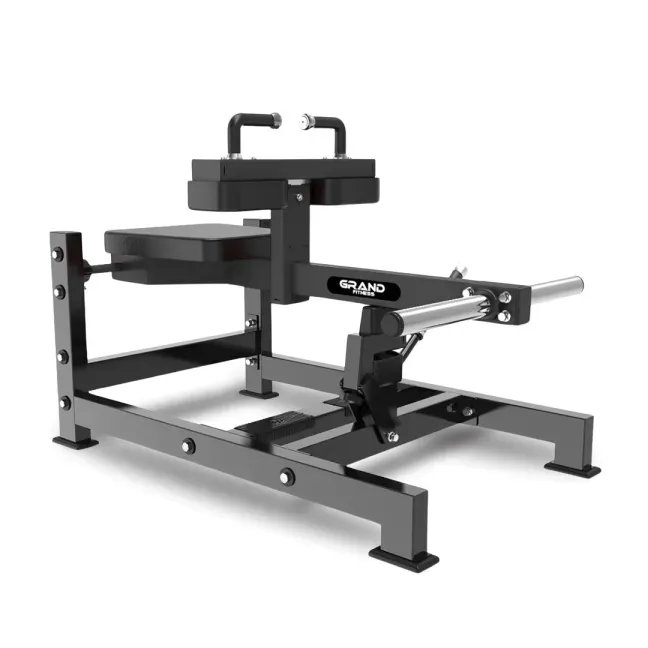 MÁQUINA DE PANTORRILLAS SENTADO PROFESIONAL GRAND FITNESS