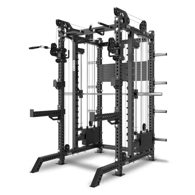 POWER RACK PRO G2 PROFESIONAL CON SISTEMA DE POLEASGRAND FITNESS