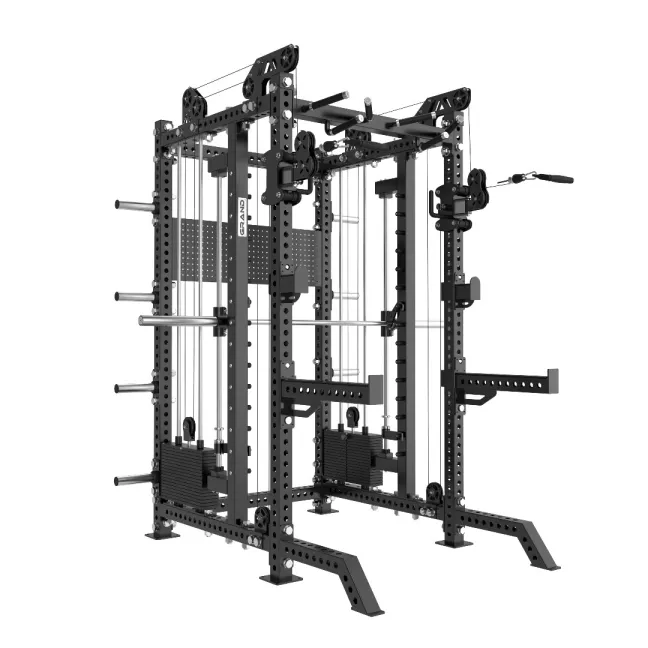POWER RACK PRO G2 PROFESIONAL CON SISTEMA DE POLEASGRAND FITNESS
