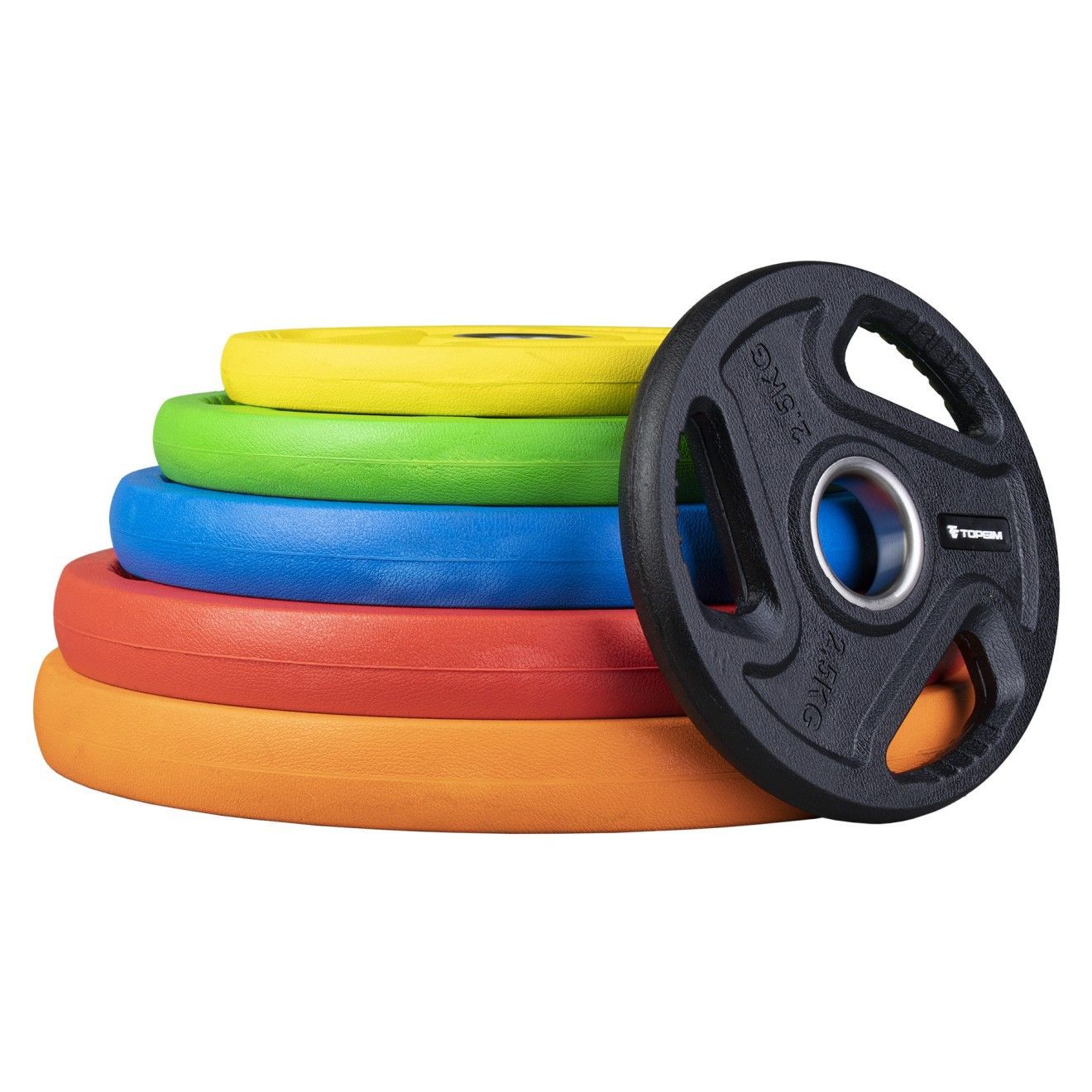 PACK DE DISCO OLÍMPICO CON ASAS 100 /150 KG
