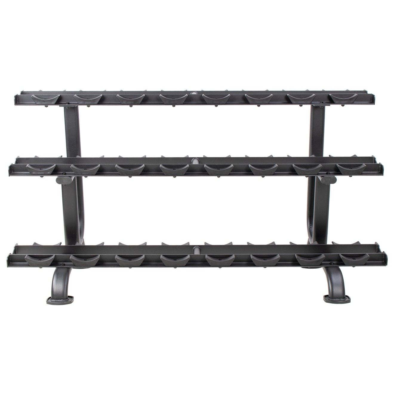 Soporte Para Mancuernas Hexagonales / Redondas de 3 Baladas Pro