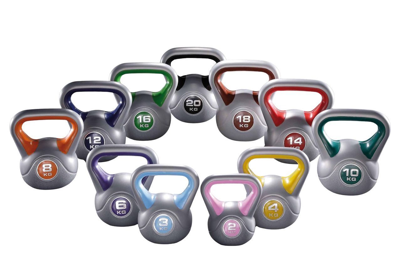 Set Kettlbells de Composición 2 a 20 kg