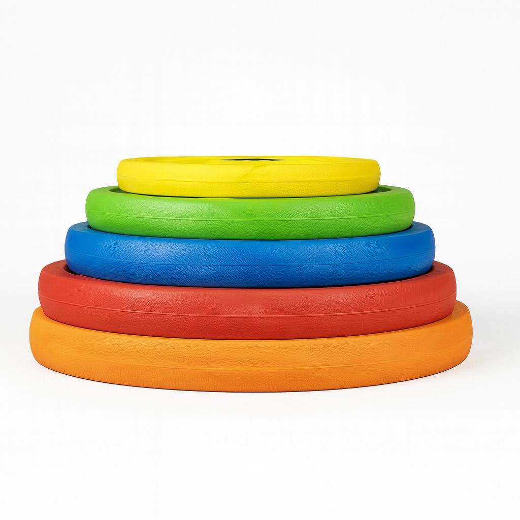 Set Discos Olimpicos de color 100/150kg