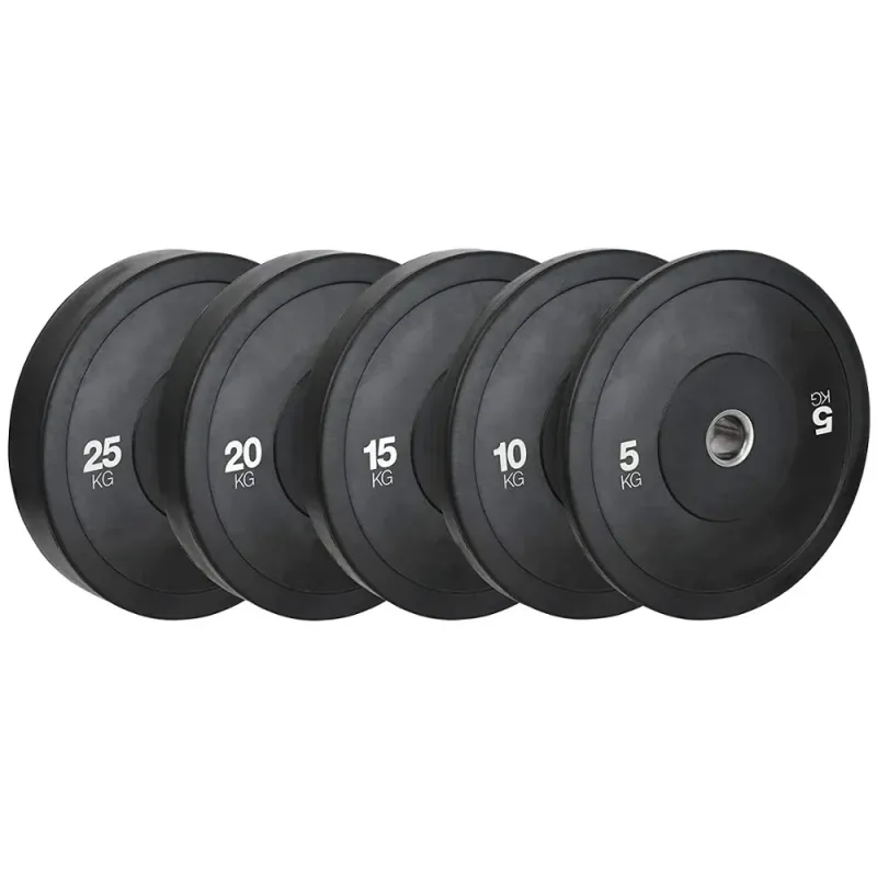 Set discos bumper 100/150 kg Set discos bumper 100/150 kg
