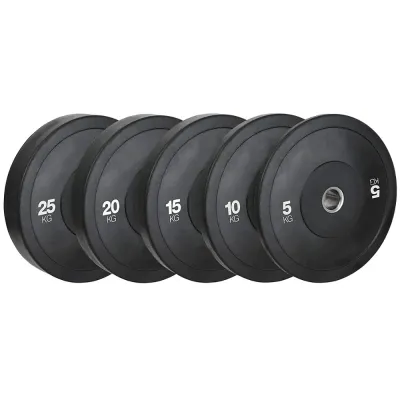 Set discos bumper 100/150 kg