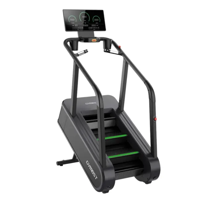 MÁQUINA DE ESCALERAS (STAIR CLIMBER) ELECTROMAGNÉTICA PROFESIONAL GYMOST LT04EB LED