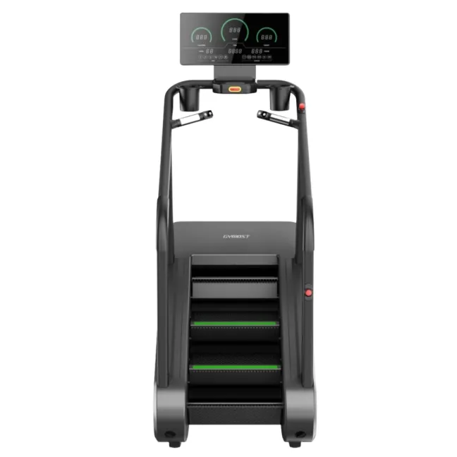 MÁQUINA DE ESCALERAS (STAIR CLIMBER) ELECTROMAGNÉTICA PROFESIONAL GYMOST LT04EB LED