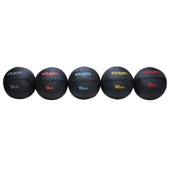 SET DE WALL BALLS PROFESIONALES GRAND BLACK EDITION 3–15 KG