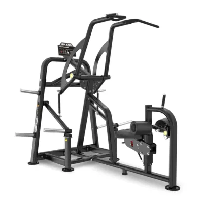 Máquina de jalón al pecho (polea alta) Profesional - Grand Fitness Pro Line Máquina de jalón al pecho (polea alta) Profesional - Grand Fitness Pro Line