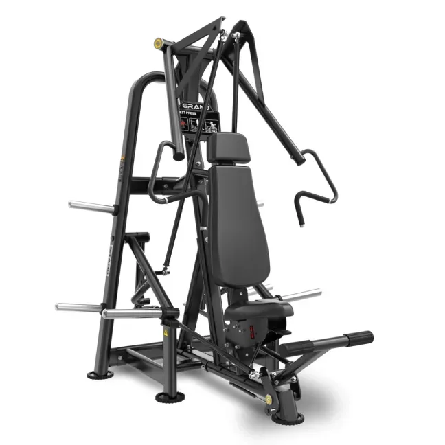 MÁQUINA PRESS DE PECHO INCLINADO – GRAND FITNESS PRO LINE MÁQUINA PRESS DE PECHO INCLINADO – GRAND FITNESS PRO LINE