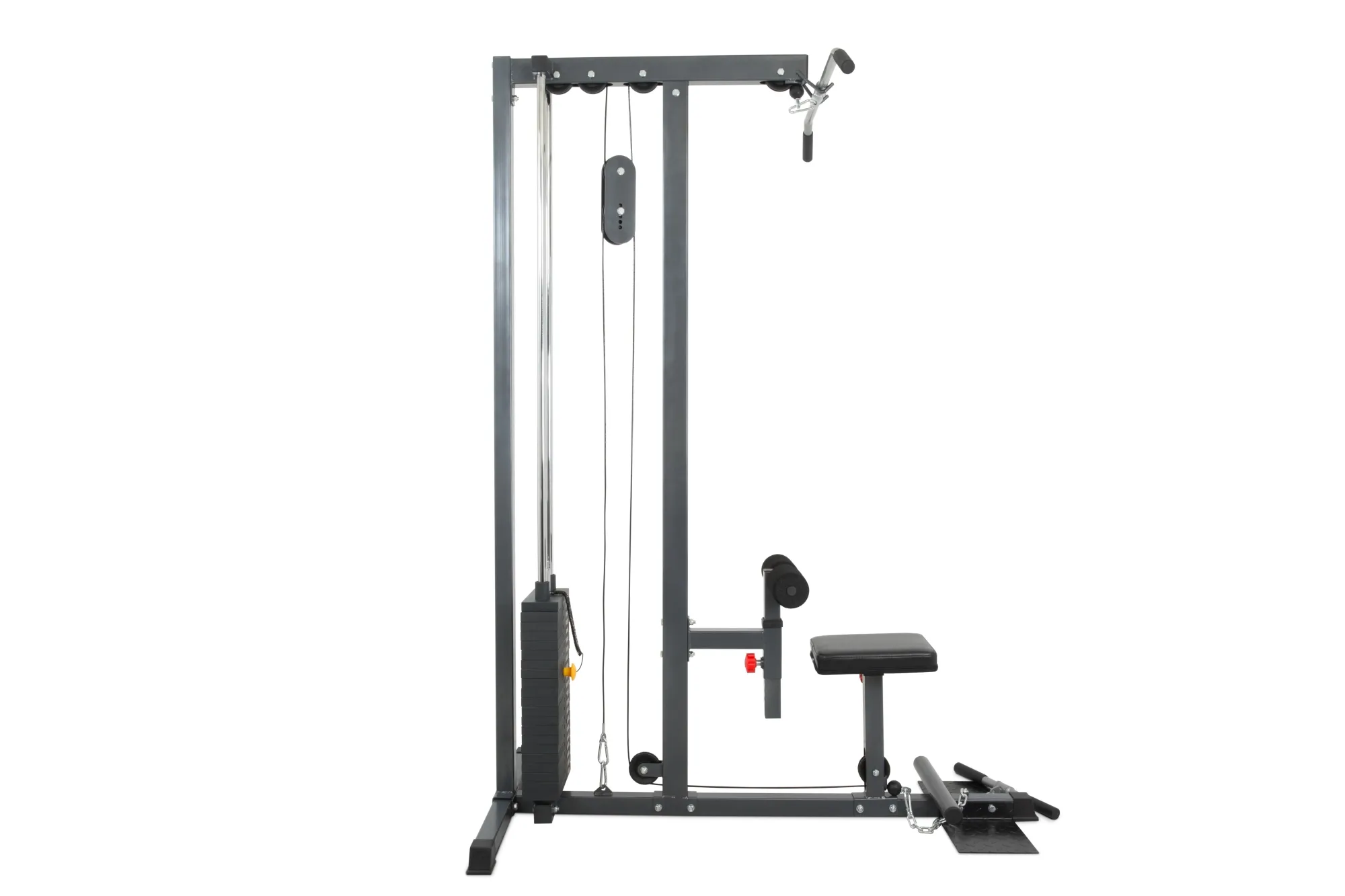 Máquina de jalón al pecho/remo sentado PowerMark 660LR con 95 KG