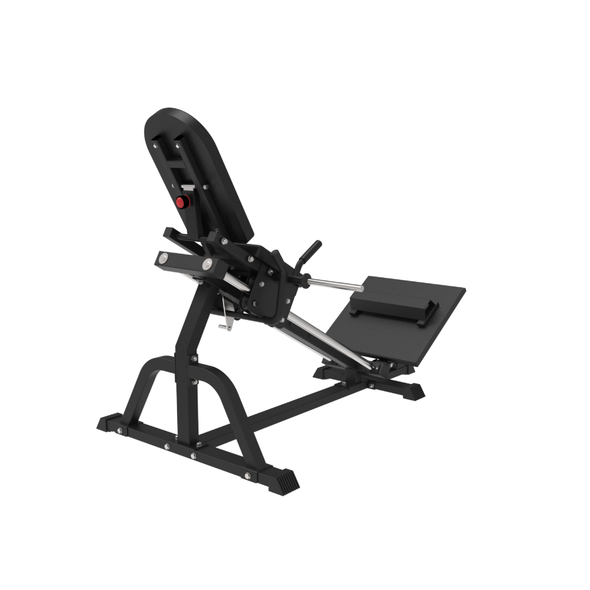 Máquina prensa de piernas y elevación de gemelos compacta