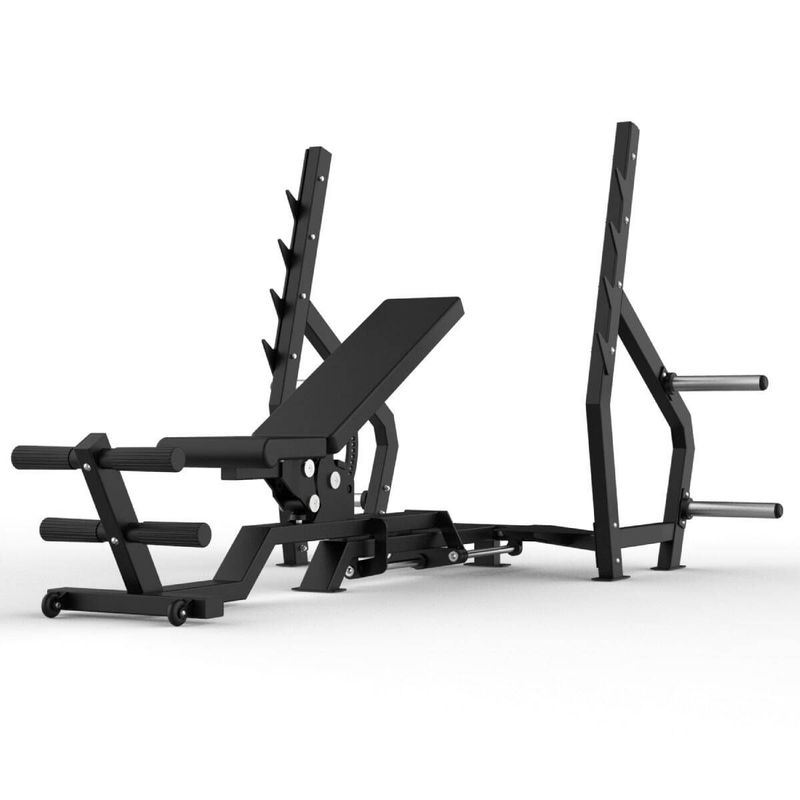 Banco Olímpico Multifuncional Profesional (inclinado, plano o declinado) X150