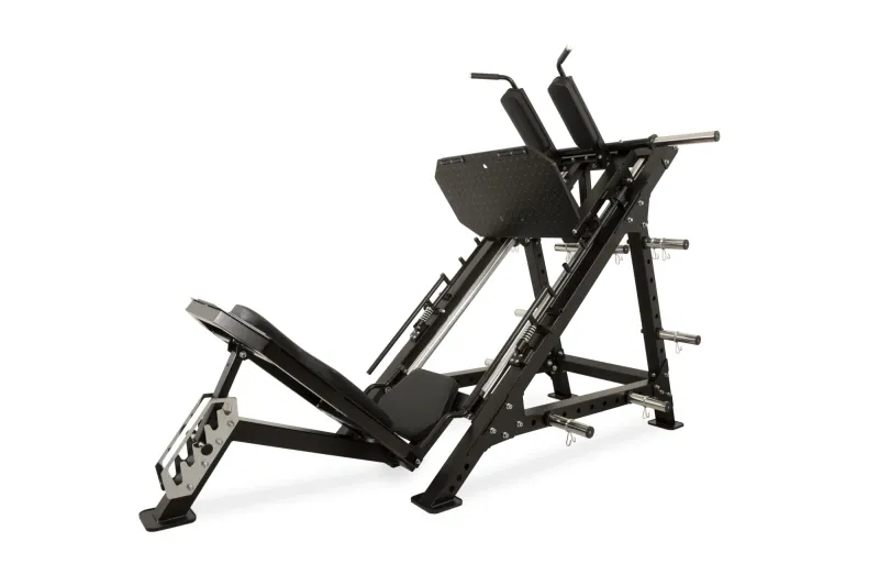 PRENSA DE PIERNAS Y SENTADILLAS HACK NEWTON FITNESS BLACK SERIES BLK-875
