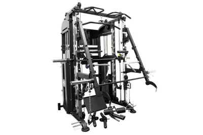 MÁQUINA SMITH MULTIFUNCTIONAL NEWTON FITNESS BLACK SERIES BLK-5000