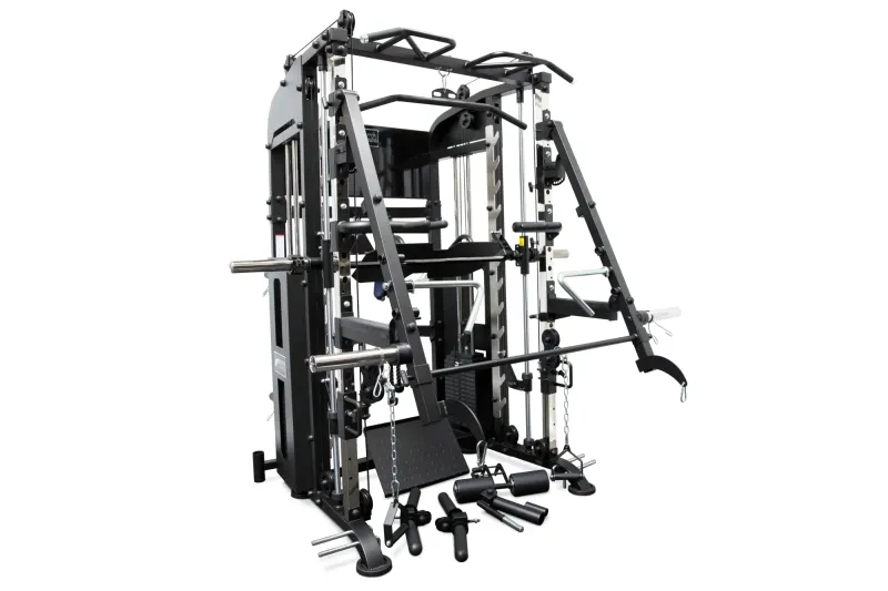 MÁQUINA SMITH MULTIFUNCTIONAL NEWTON FITNESS BLACK SERIES BLK-5000 MÁQUINA SMITH MULTIFUNCTIONAL NEWTON FITNESS BLACK SERIES BLK-5000