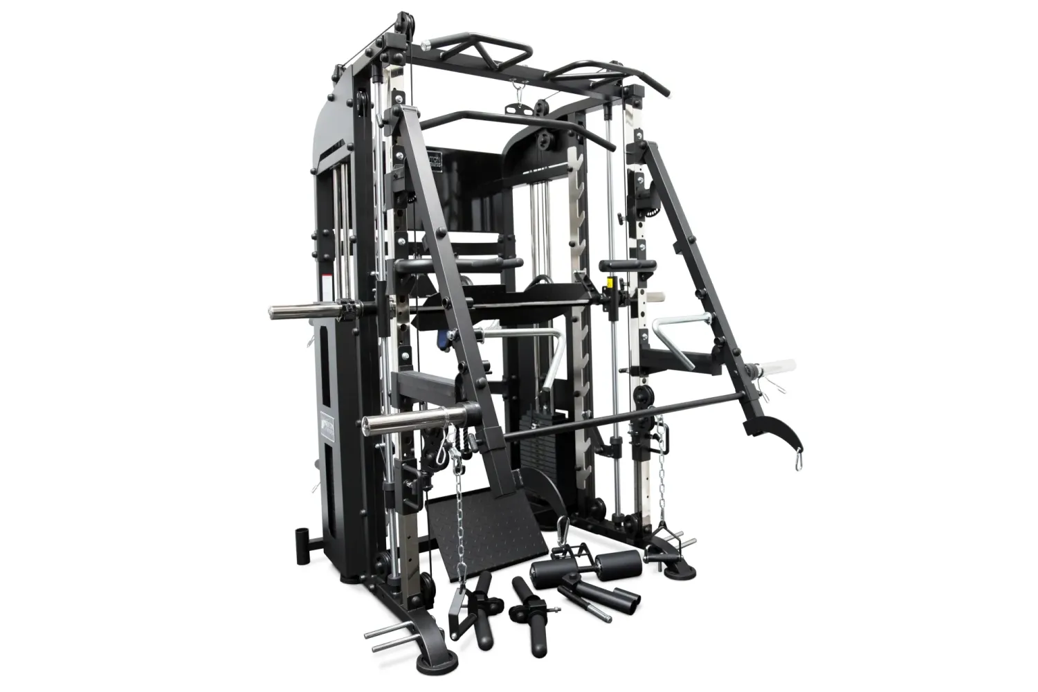 MÁQUINA SMITH MULTIFUNCTIONAL NEWTON FITNESS BLACK SERIES BLK-5000