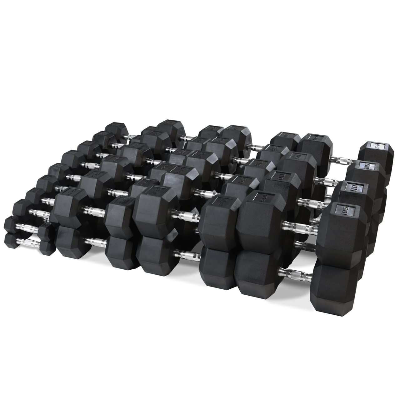 SET MANCUERNAS HEXAGONALES 2,5–30 KG CON/SIN SOPORTE SET MANCUERNAS HEXAGONALES 2,5–30 KG CON/SIN SOPORTE