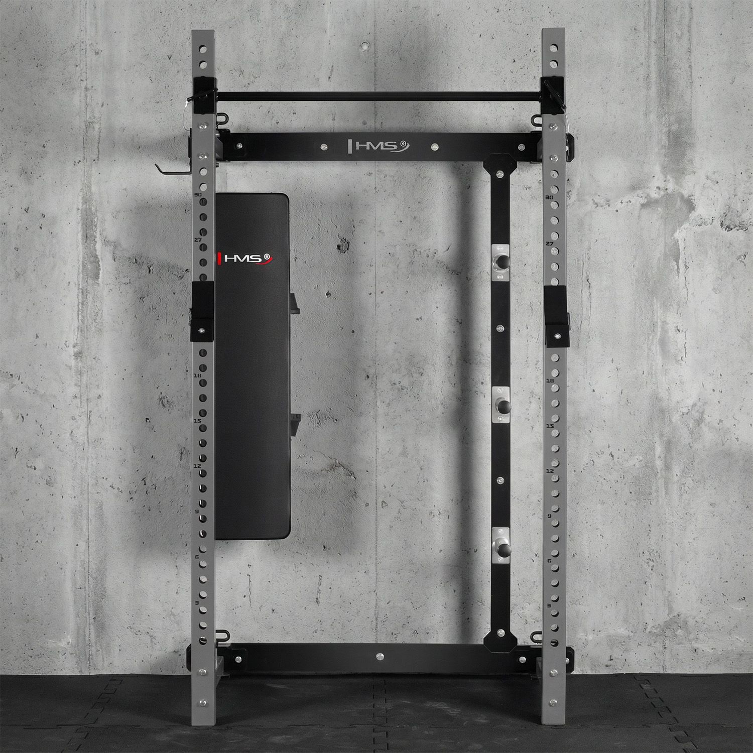 KLT34 POWER RACK DE PARED PLEGABLE MULTIFUNCIONAL HMS