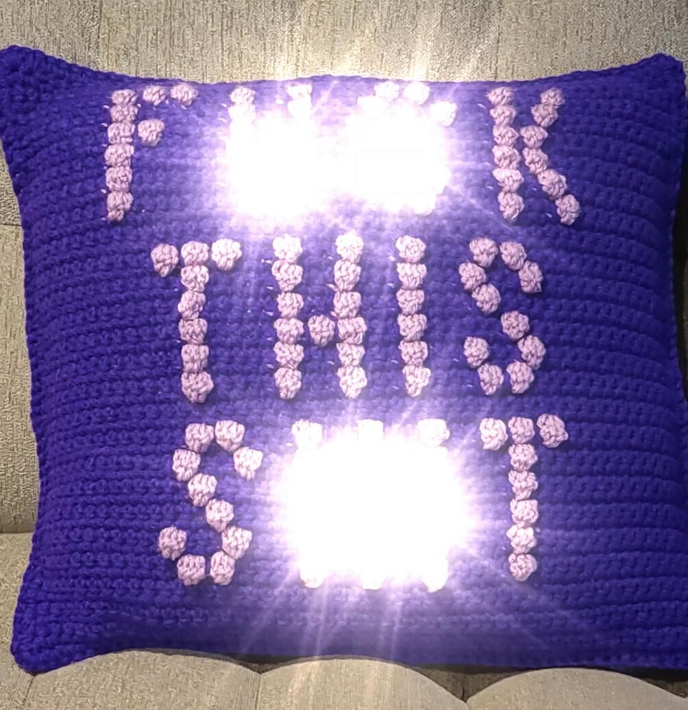 F*** This Sh*t Decorate Pillow