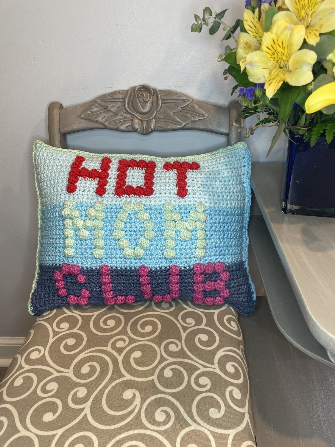 Hot Mom Club Decorative Pillow