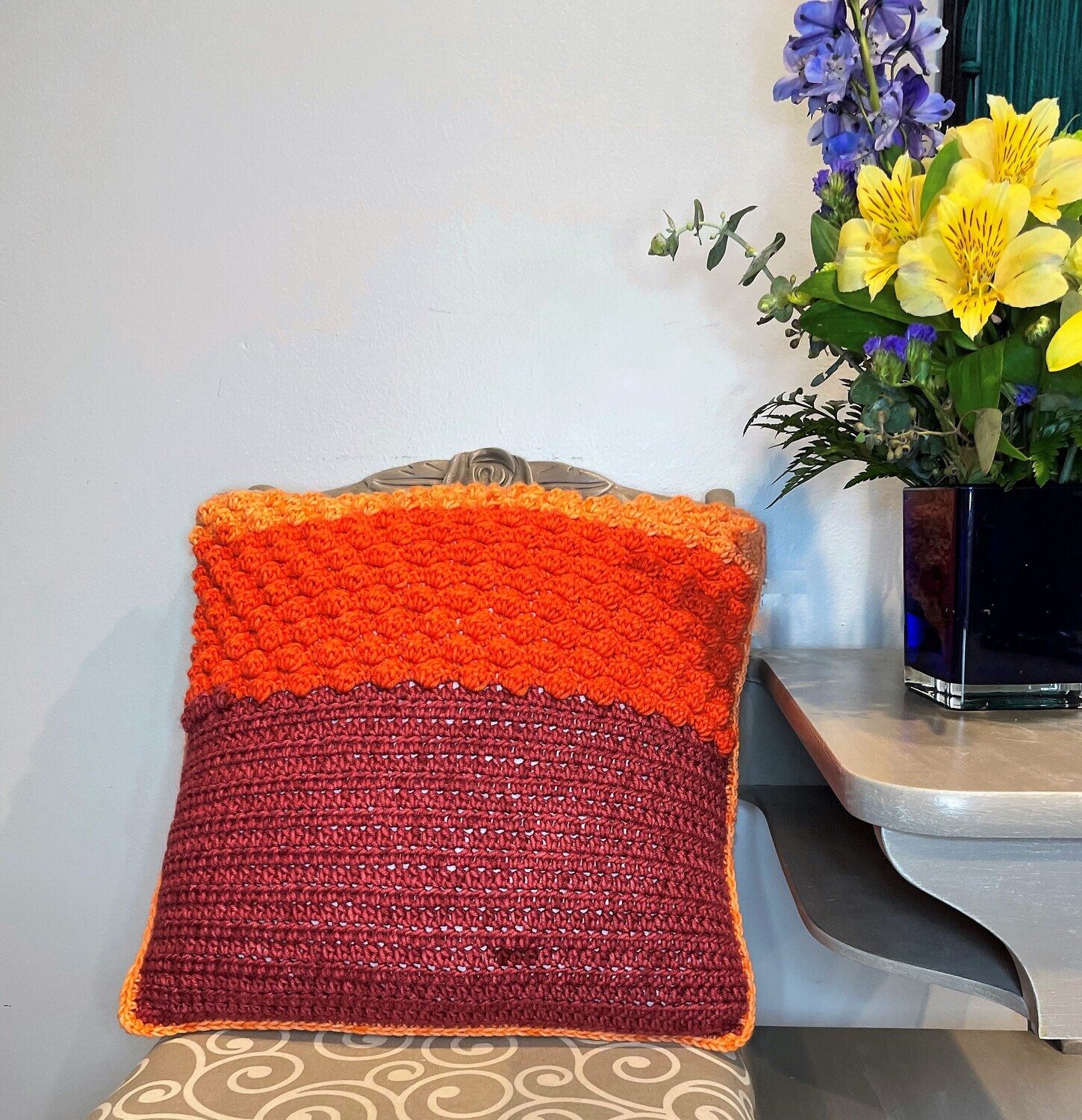 Reversible Spring Breeze Decorative Pillow